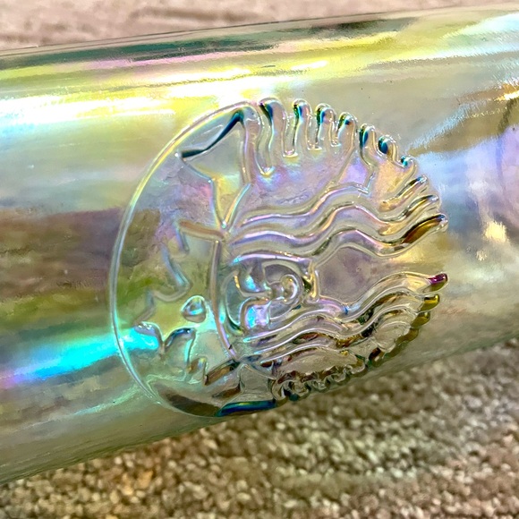 Starbucks recycled glass iridescent water bottle - Picture 2 of 2